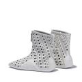 Короткие сапоги BELLALILY Ankle Boots из натуральной кожи для женщин, Цвет: Белый, Размер: 39 | Китай.рф