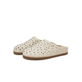 Женские закрытые тапочки ST&SAT с горным хрусталем, Цвет: молочный, Размер: 35 | Китай.рф