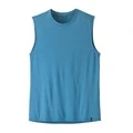 Майка Patagonia Capilene Cool Daily C1, мужская, быстросохнущая, Цвет: прибрежный синий/SHRX, Размер: S | Китай.рф