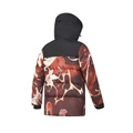 Мужской пуховик FILA с принтом All Over Print, Цвет: Полная печать, Размер: 170/92A/M | Китай.рф