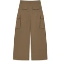 Карго брюки Teenie Weenie женские, Wide Leg, Цвет: бежевый, Размер: 160/S | Китай.рф