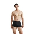 Трусы Calvin Klein мужские комплект из 3 штук, Цвет: F3I-космический чёрный/сапфировый синий/лунный белый с чёрными буквами, Размер: S | Китай.рф