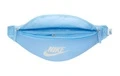 Сумка на пояс Nike Heritage Nylon Fanny Pack Aquarius Blue Crew Canvas, Цвет: Водолей синий с парусно-белым | Китай.рф
