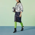 Куртка GUCCI FW23 женская серебристая с капюшоном, Цвет: серебро, Размер: 38 | Китай.рф