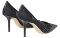Туфли на каблуках Jimmy Choo LOVE 85 Mesh Slim Heel 8.5см черные, Цвет: черный, Размер: 35.5, Издание: С оригинальной коробкой для обуви | Китай.рф