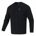 Футболка Nike Dri Fit мужская черная с круглым вырезом, Цвет: черный, Размер: S | Китай.рф