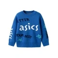 Свитер ASICS для детей 3-7 лет, спортивный, синий, Цвет: синий, Размер: 120 | Китай.рф