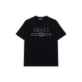 Футболка GUCCI мужская с вышивкой, чёрная, Цвет: черный, Размер: M, Коробка: Нет оригинального подарочного пакета, подарочной коробки | Китай.рф