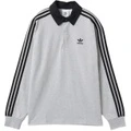 Поло рубашка Adidas Originals ADICOLOR унисекс, Цвет: Средне-серый/черный, Размер: XL | Китай.рф