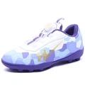 Детские футбольные бутсы Binary Slip Resistant Low Top, Цвет: бело-фиолетовый, Размер: 29 | Китай.рф