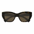 Очки солнцезащитные GUCCI Cat Eye женские, Стиль: черепаховый, Размер: 55, Коробка: Пылезащитный мешок + футляр для очков (цвет случайный) | Китай.рф