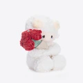 Мягкая игрушка ZEIO Овечка с розой, Название продукта: Pull Puffs, Размер: 29cm, Коробка: Подарочная коробка с розами | Китай.рф