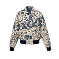 Куртка GUCCI с цветочным принтом, Цвет: молочный, Издание: Версия с обрезанным ярлыком размера, Размер: 40 | Китай.рф