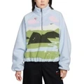 Свитшоты Nike Women's Blue Stand Collar, Цвет: синий, Размер: XS | Китай.рф