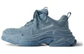 Кроссовки Balenciaga Triple S мужские синие из денима, Цвет: синий, Размер: 42 | Китай.рф