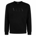 Толстовка Valentino с круглым вырезом, свободного кроя, с длинным рукавом, для мужчин, черная, Цвет: черный, Размер: S | Китай.рф