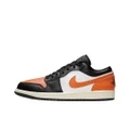 Кроссовки Jordan Air Jordan 1 винтажные мужские чёрно-золотые, Цвет: чёрный (подарочный пакет), Размер: 40 | Китай.рф