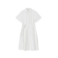 Платье LACOSTE женское с коротким рукавом, Цвет: 70V/молочно-белый, Размер: 34 | Китай.рф
