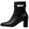 Короткие сапоги HERMES Saint Germain из кожи женские черные, Размер: 37.5, Издание: С оригинальной коробкой для обуви | Китай.рф