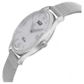 Часы TISSOT Viesta T118.410.11.277.00, Цвет циферблата: Молочно-белый циферблат, серебристый ремешок, Коробка: Обычная коробка для часов | Китай.рф
