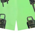 Шорты Givenchy Board Fit Bermuda, мужские, зеленые, Цвет: зеленый, Размер: M | Китай.рф