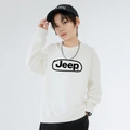 Толстовка Jeep с круглым горлом для школьников, Цвет: Белый, Размер: 130 | Китай.рф