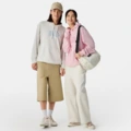 Толстовка GAP унисекс с капюшоном, свободный крой, Цвет: розовый, Размер: S | Китай.рф