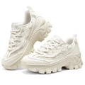 Кроссовки Skechers HI RYZE на платформе бело-зеленые, Цвет: бело-зеленый, Размер: 37 | Китай.рф
