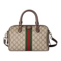 Сумка GUCCI Ophidia Leather One Shoulder Handbag Medium Women's Brown, Упаковка: Базовая комплектация (сумка + пыльник) | Китай.рф