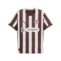 Футбольная майка PUMA Saint Paul Soccer Jersey мужская, Цвет: тёмный кофейно-коричневый/белый, Размер: L | Китай.рф