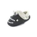 Закрытые тапочки HelloSlippers Sharkicks Winter Viking Pirate с закрытой пяткой, Цвет: черный, Размер: 38-39 | Китай.рф