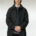 Тренчкот UNIQLO U Collection FW25 для мужчин, Цвет: черный, Размер: S | Китай.рф