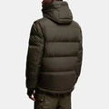 Пуховик Moncler Grenoble Kasanka High Neck Jacket, Цвет: оливково-зеленый, Размер: 2 | Китай.рф