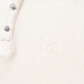 Свитер Chrome Hearts FW25 вафельный с серебряной пуговицей, Цвет: кремовый цвет, Размер: L | Китай.рф