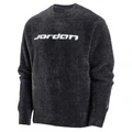 Свитер Jordan Flight Crew Neck IF1828-010 Black Sail White, Цвет: чёрный/белый (арт. 010), Размер: S | Китай.рф