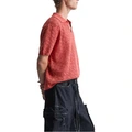Поло ZARA мужское с воротником, Цвет: красный, Размер: M (180/96A) | Китай.рф