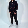 Худи Kith x Nike с принтом New York Knicks черное, Цвет: черный, Размер: M | Китай.рф