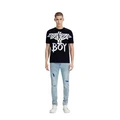 Футболка Boy London с логотипом, унисекс, черная, Цвет: черный, Размер: M | Китай.рф