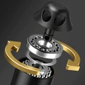 Скакалка LiNing с ABS ручками и стальным тросом, 2.8 м, Цвет: Звёздно-чёрный, Длина веревки/утяжелитель: 2.8m | Китай.рф