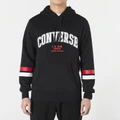 Толстовка Converse мужская с логотипом черная, Цвет: черный, Размер: S | Китай.рф