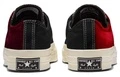 Кеды Beyond Retro x Converse Chuck Taylor 1970s Velvet низкие, унисекс, черно-красные, Размер: 37.5 | Китай.рф