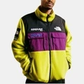 Флисовая куртка Supreme x The North Face желтая с принтом, Размер: L | Китай.рф