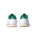 Кроссовки Reebok Classic Leather низкие бело-зеленые, Цвет: бело-зеленый, Размер: 42 | Китай.рф