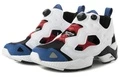 Кроссовки Reebok Instapump Fury бело-синие, Цвет: Белый и синий, Размер: 36 | Китай.рф