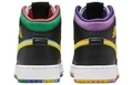 Кроссовки Air Jordan 1 MID детские баскетбольные, Цвет: черный, Размер: 38 | Китай.рф