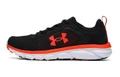 Кроссовки Under Armour детские для бега, черно-красные, для подростков, Размер: 36.5 | Китай.рф