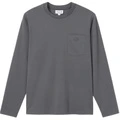 Футболка LACOSTE мужская с круглым вырезом, Цвет: 03S/хаки-серый, Размер: 3 | Китай.рф