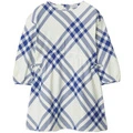 Платье детское Burberry с круглым вырезом синее, Цвет: синий, Размер: 3Y | Китай.рф