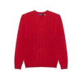 Свитер Polo Ralph Lauren мужской красный с вышитой лошадью, Цвет: красный, Размер: S | Китай.рф