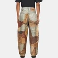 Джинсы Acne Studios мужские свободные baggy сине-коричневые, Цвет: сине-коричневый, Размер: 46 | Китай.рф